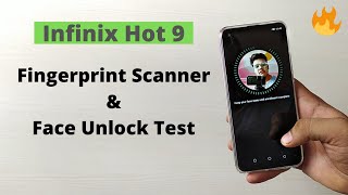 Infinix Hot 9 Extreme Fingerprint Scanner & Face Unlock Test in Hindi | Retail Unit