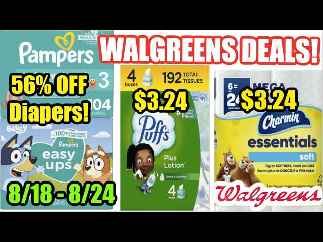WALGREENS DEALS THRU 8/24 | ** CHEAP BOXED DIAPERS & PAPER PRODUCTS! - YouTube walgreens-deals-thru-8-24-cheap-boxed-diapers-paper-products-youtube