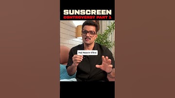 Sunscreen Controversy Part 1 | Nitin Joshi #shorts