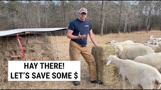 Round vs. Square Hay Bales When Feeding Goats and Sheep