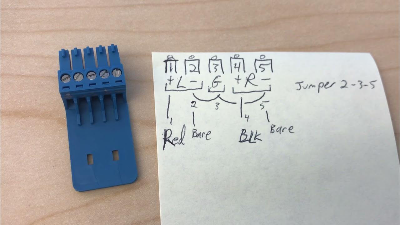 How to Wire a Phoenix Connector Adapter - YouTube