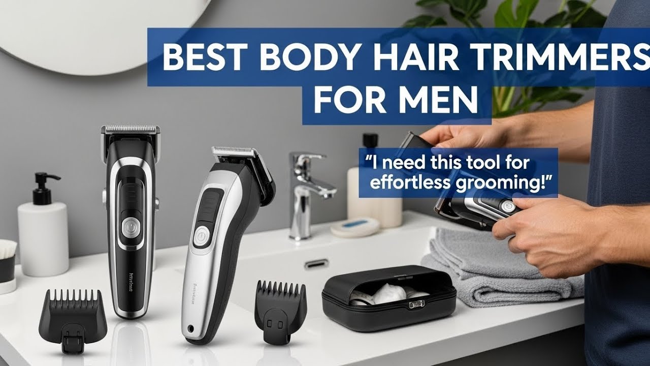 TOP 5 Best Body Hair Trimmers For Men 2026 | Body Hair Trimmers For Men That Actually Work