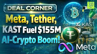 Crypto & Ai Funding Surge Kast 80M, Zcash Lab 25M, Tether Investments & Metas New Ai Network