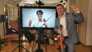 Maxim Vengerov Masterclass with Brett Yang of TwoSet Violin (Ysaÿe Sonata No. 3 Ballade)