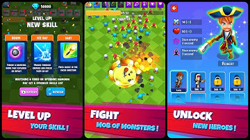 Monster Survival - Run & Skill Mobile Game | Gameplay Android & Apk