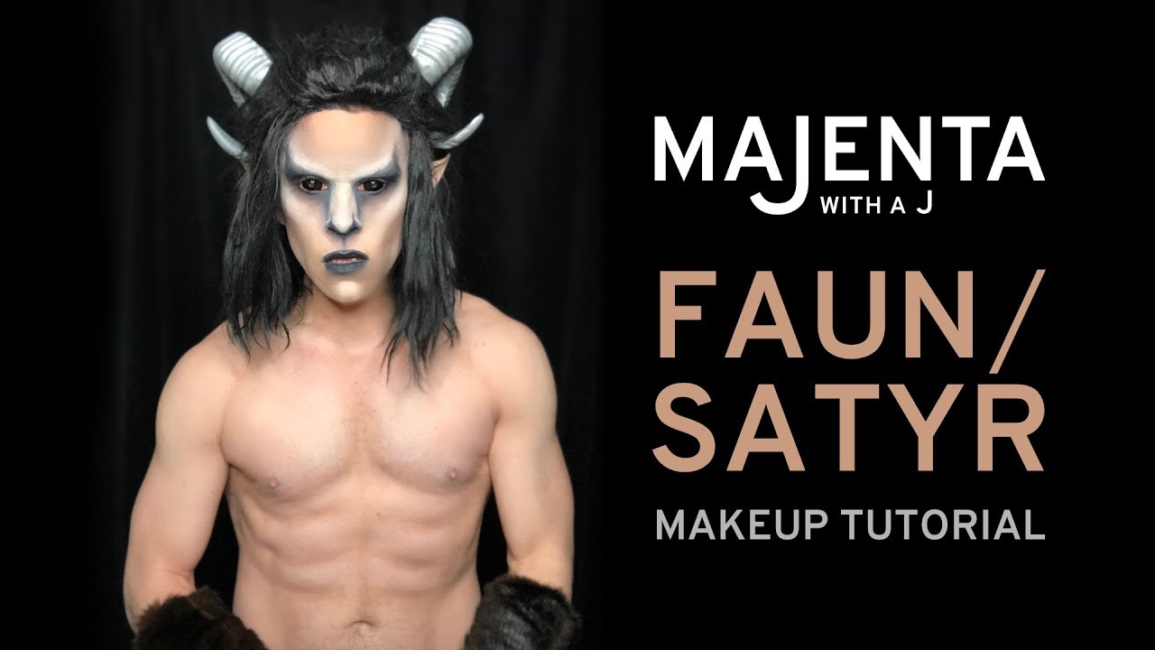 makeup, makeup tutorial, faun, satyr, mythical creature, fantasy makeup, ma...