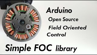 Arudino Field Oriented Control (FOC) Library ( Full HMBGC example ) - SimpleFOClibrary