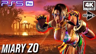 TEKKEN 8 – MIARY ZO Early DLC Battle Gameplay (PS5 PRO) | 4K 60FPS