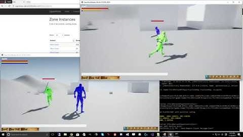 Open World Server (OWS) See players across servers in UE4