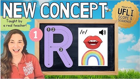 Lesson 24: Letter R /r/ (Part 1) | New Concept Only Phonics Lesson (UFLI Aligned)