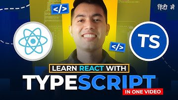 Create Website using React with Typescript Tutorial in Hindi 👉 Free Hosting & Source Code💖