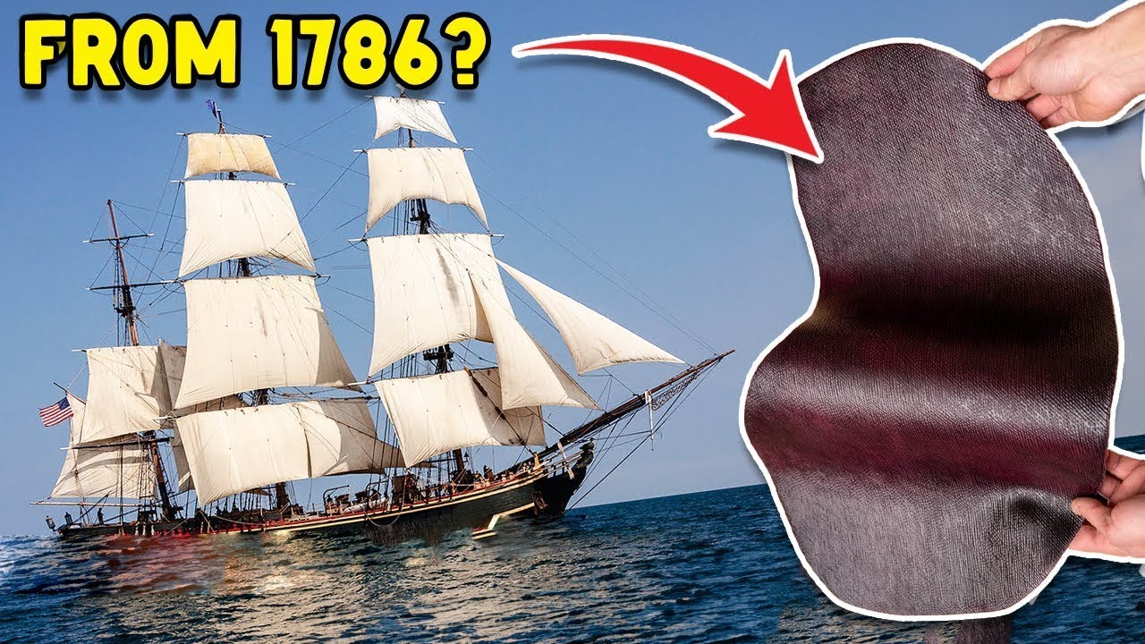 (Unboxing) 200 year old leather recipe found in a shipwreck? YouTube