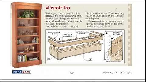 Bookcase Plans - How To Build A Bookcase - See The Detailed Plans And Blueprints Here