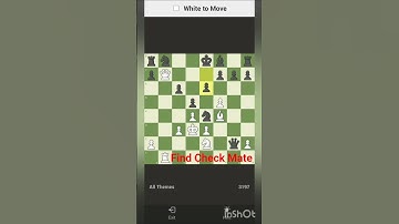 Can you find the Check Mate #chess #brilliant #magnuscarlsen #puzzle #hikarunakamura #gukesh #divya