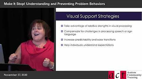 Make It Stop! Understanding and Preventing Problem Behaviors Part 11