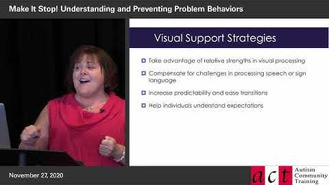 Make It Stop! Understanding and Preventing Problem Behaviors Part 11