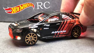 Hot Wheels RC drift car DIY | Mitsubishi Lancer Evolution Rally car