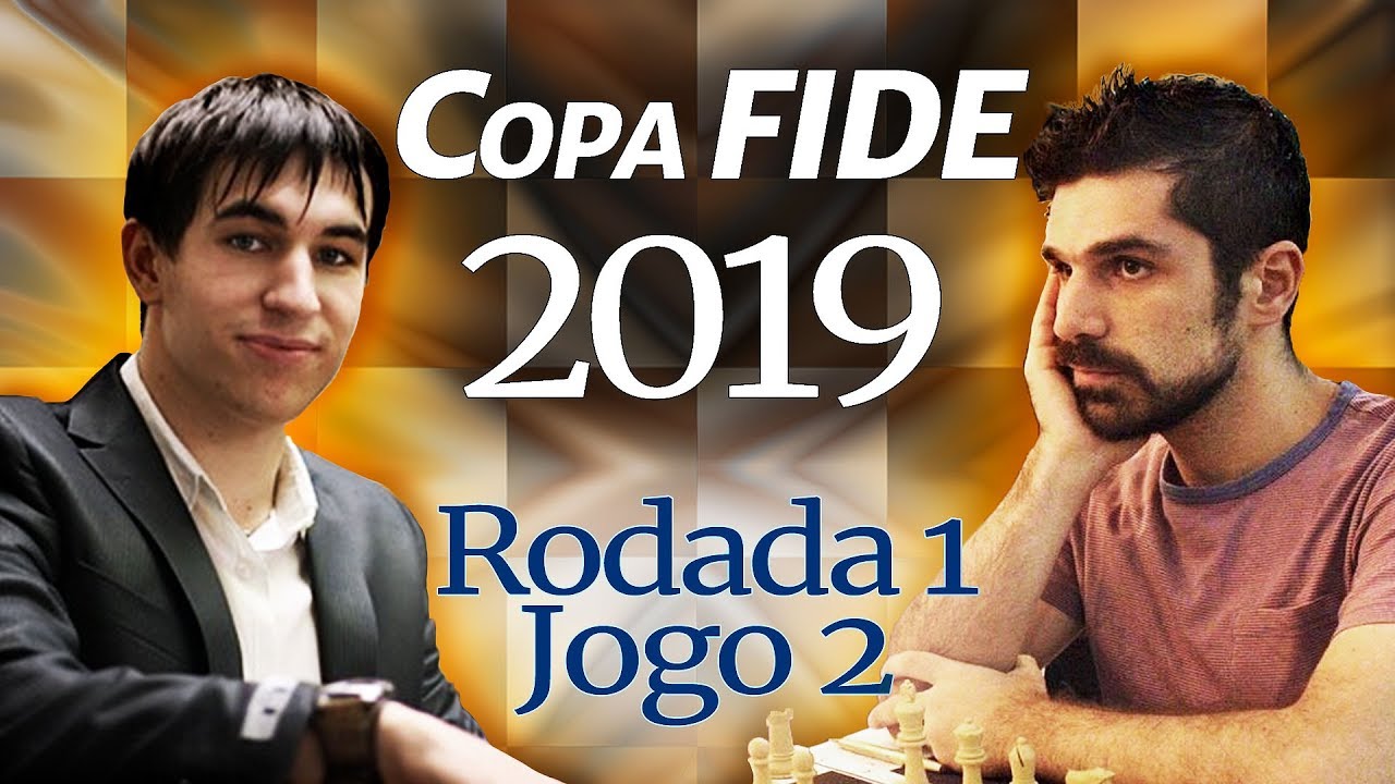 Krikor Vs Andreikin - Copa do Mundo FIDE 2019 - Primeira Partida Rodada1 