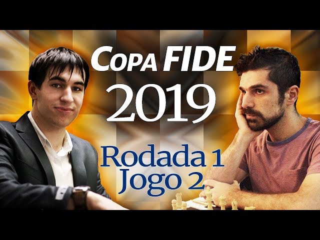 Krikor Vs Andreikin - Copa do Mundo FIDE 2019 - Primeira Partida Rodada1 