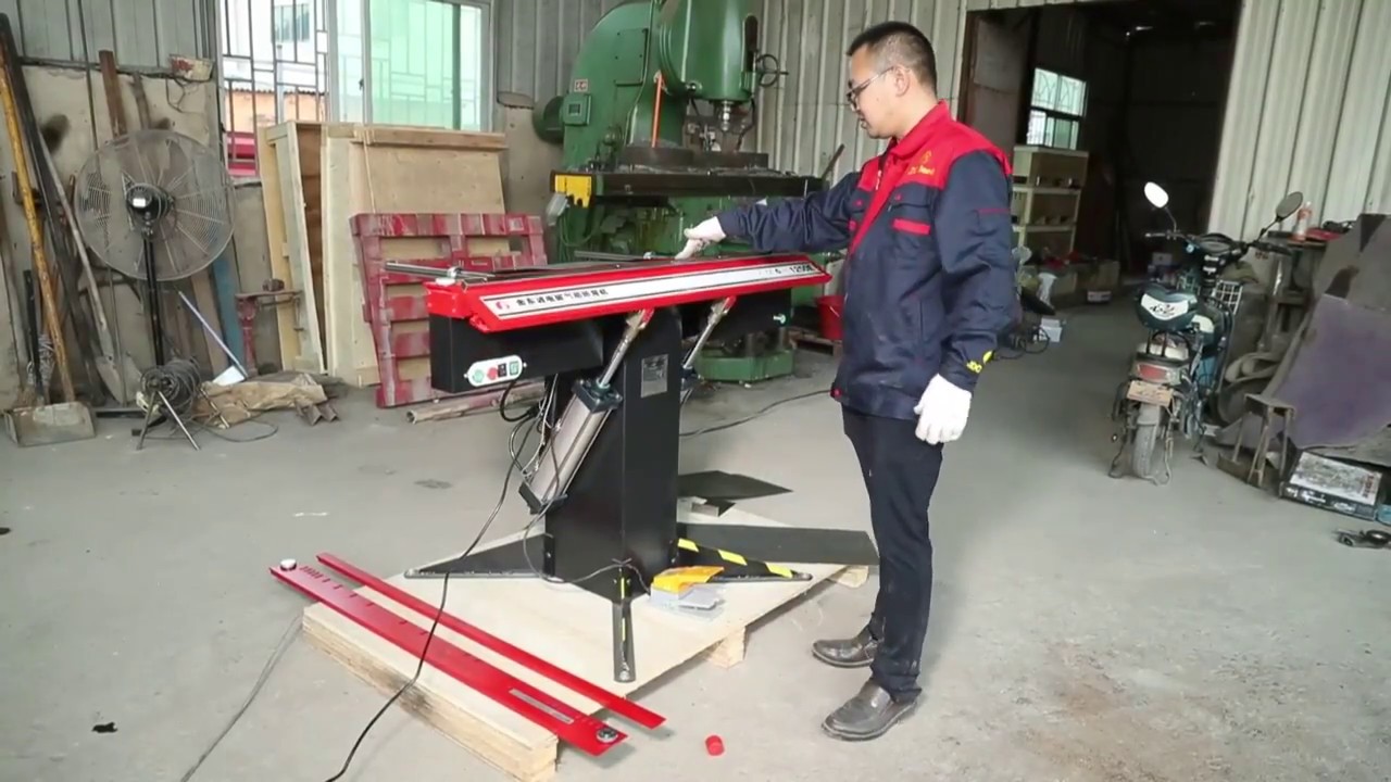 JDC sheet metal brake YouTube