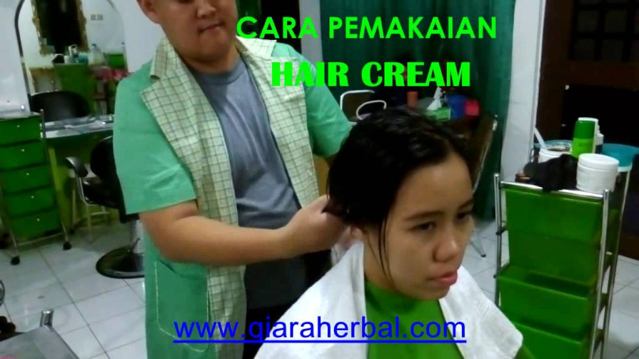 Cara Pemakaian Hair Cream Qiara YouTube