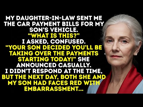 My Daughter In Law Sent Me The Car Payments He Chose It So You Pay For It She Snapped