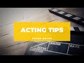 Acting tips with peter kalos
