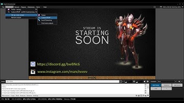 How to set custom RTMP on xsplit