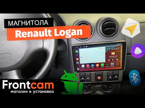 Магнитола Canbox H-Line 2K для Renault Logan на Android