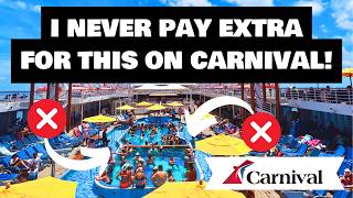 9 Things I Don't Pay Extra for on Carnival Cruises To Save Money