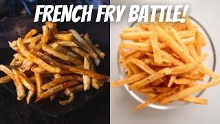 French Fry Battle  Should We Boil Our Fries Before Frying?