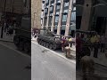 The UK Army tank on the public road #army #basictraining #britisharmy #forupag #forupage #trending