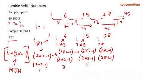 Jumble With Numbers | TCS Codevita Preparation | By CodeQuotient
