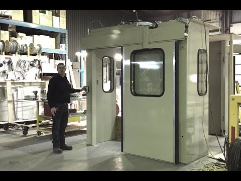 Acoustic Enclosure with Motorized Doors | MECART