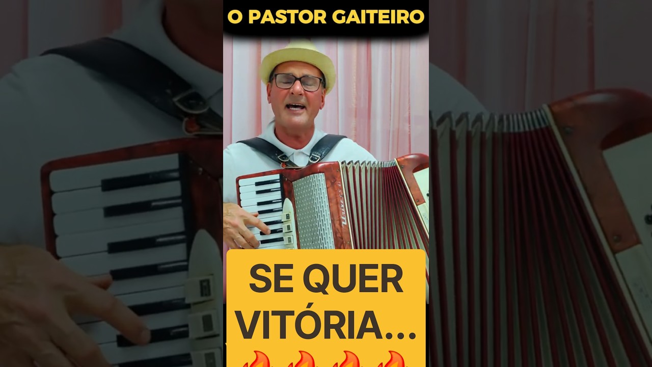 🏆 CHEGUEI ATÉ AQUI… E AGORA NINGUÉM ME PARA! 🔥 | Quer Vitória? | Gaita Gospel #shorts