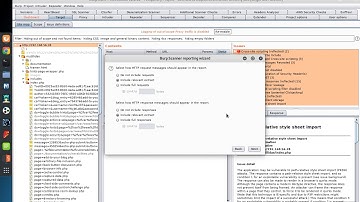 Burp Suite 2 Professional: Export a Scan Report