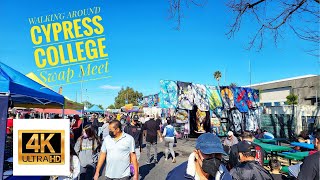 [4K] Weekend Cypress College Swap meet walking around   WalkwithAK