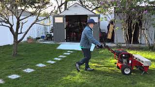 Lawn Aeration for Spring seeding.