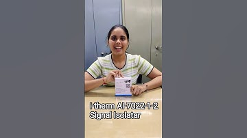 i-therm AI-7022-1-2 Signal Isolator Explained In Hindi