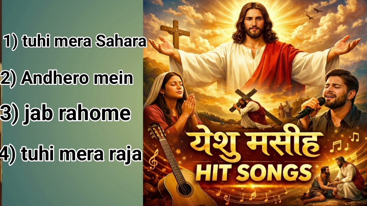 Yeshu Masih Hit Songs | Tu Hi Mera Sahara | Andhero Mein | Yeshu Bhajan 2026