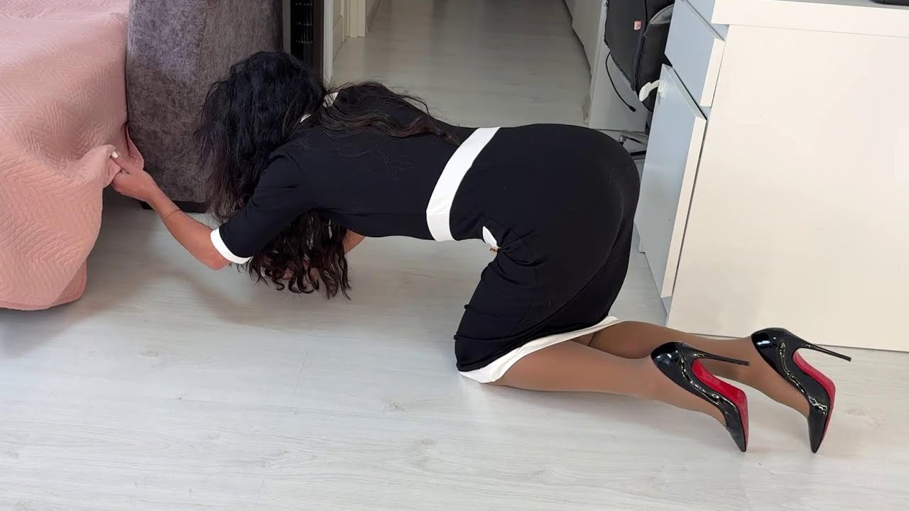 Swallowed By Blanket Monster, Lia Eaten By "Blanket Monster", Shoeplay in Loubouitn so Kate (# 1615)