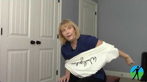 Putting On a Shirt After Stroke