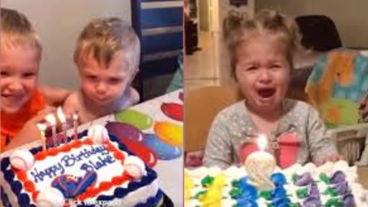 Kids and Babies Blowing Out Birthday Candle Fails Fun Creator YouTube