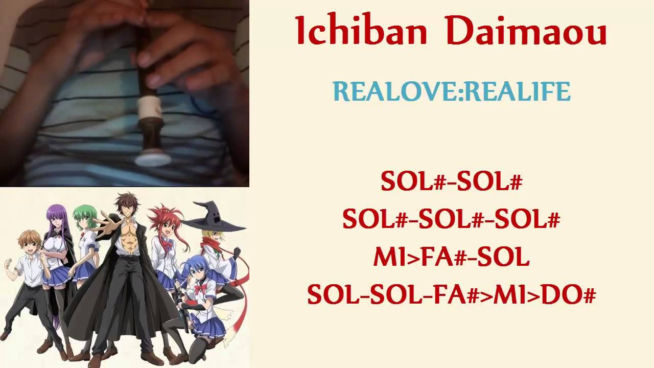 Download Ichiban Ushiro No Daimaou Opening Realove Realife Flauta Youtube Free HD Get Wallpaper Ichiban Ushiro No Daimaou Opening Realove Realife Flauta Youtube Desktop Wallpaper