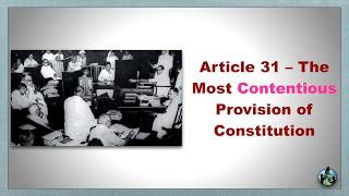 Article 31 The Most Contentious Provision Of Constitution