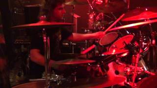 Mortuus Terror (Sergio Carlos Drum Cam )-Afterbirth - 9/15/15  Brick byBrick SD CA