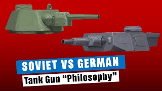 German vs Soviet Tank Gun Concepts