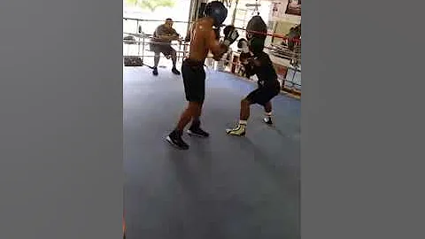 Danny Weaver Jr Sparring