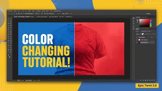 Photoshop Color Changing Tutorial for Beginners || Epic Twist 2.0