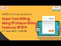 Marg Live Session- Unique billing features (Part 1)